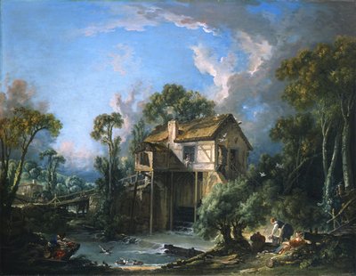 Mill at Charenton by François Boucher